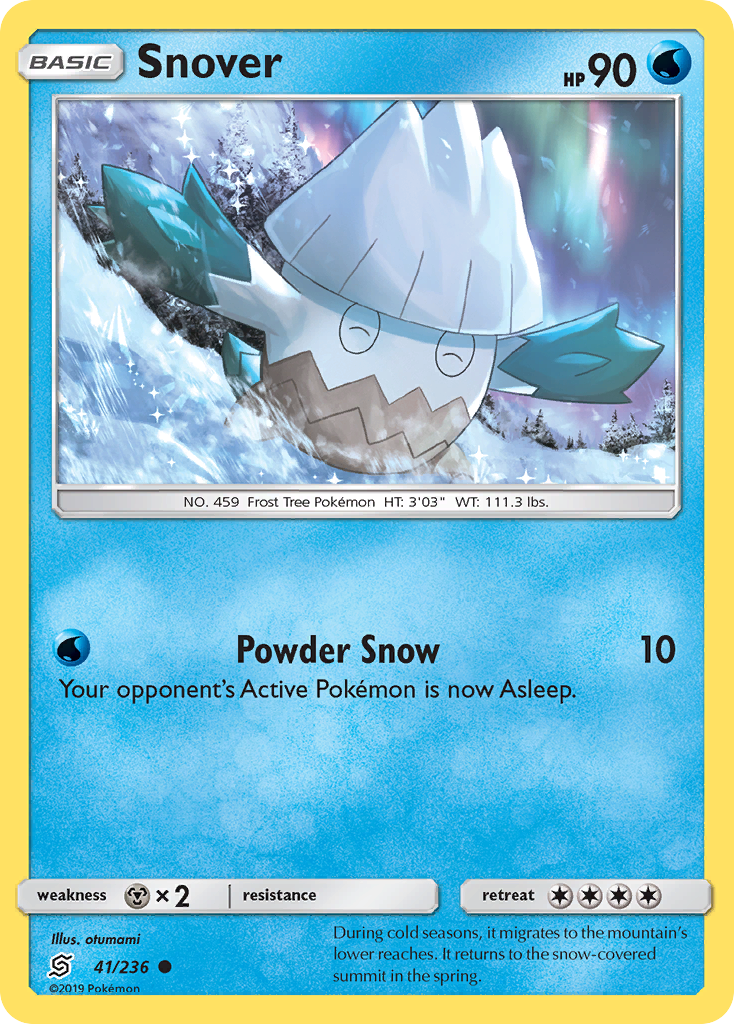 Snover (41/236) [Sun & Moon: Unified Minds] | Fandemonia Ltd