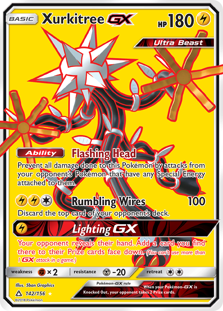 Xurkitree GX (142/156) [Sun & Moon: Ultra Prism] | Fandemonia Ltd