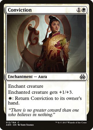 Conviction [Aether Revolt] | Fandemonia Ltd