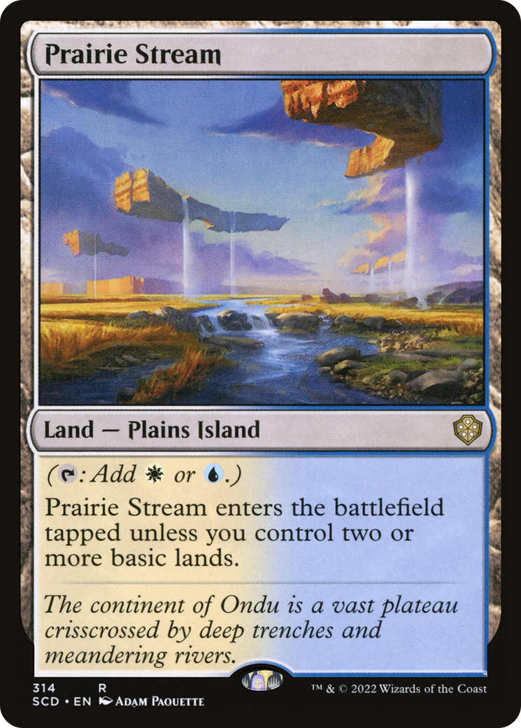 Prairie Stream [Starter Commander Decks] | Fandemonia Ltd