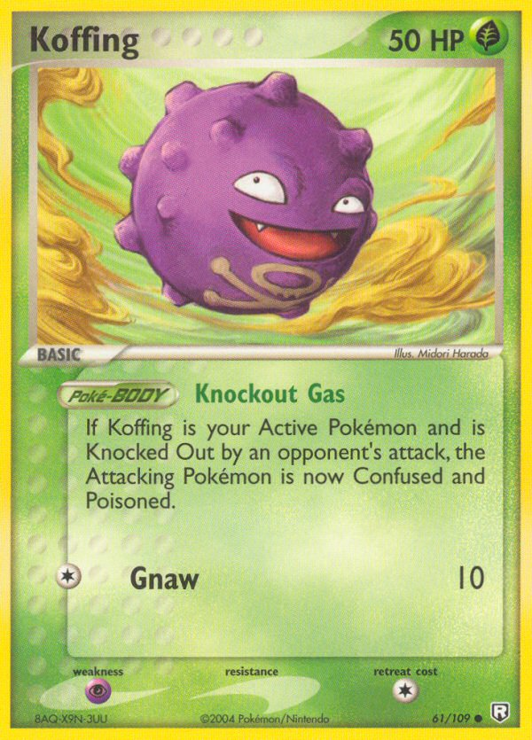 Koffing (61/109) [EX: Team Rocket Returns] | Fandemonia Ltd