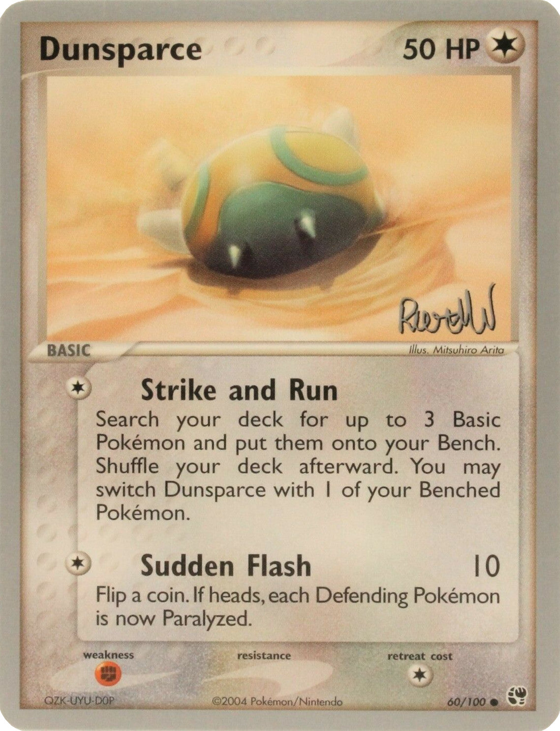 Dunsparce (60/100) (Rocky Beach - Reed Weichler) [World Championships 2004] | Fandemonia Ltd