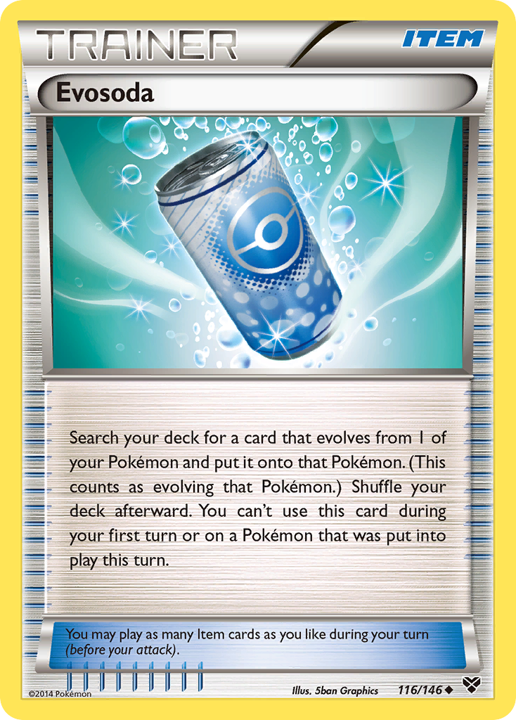 Evosoda (116/146) [XY: Base Set] | Fandemonia Ltd