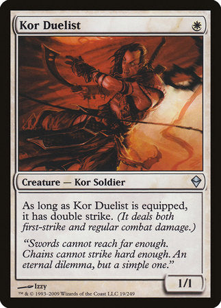 Kor Duelist [Zendikar] | Fandemonia Ltd