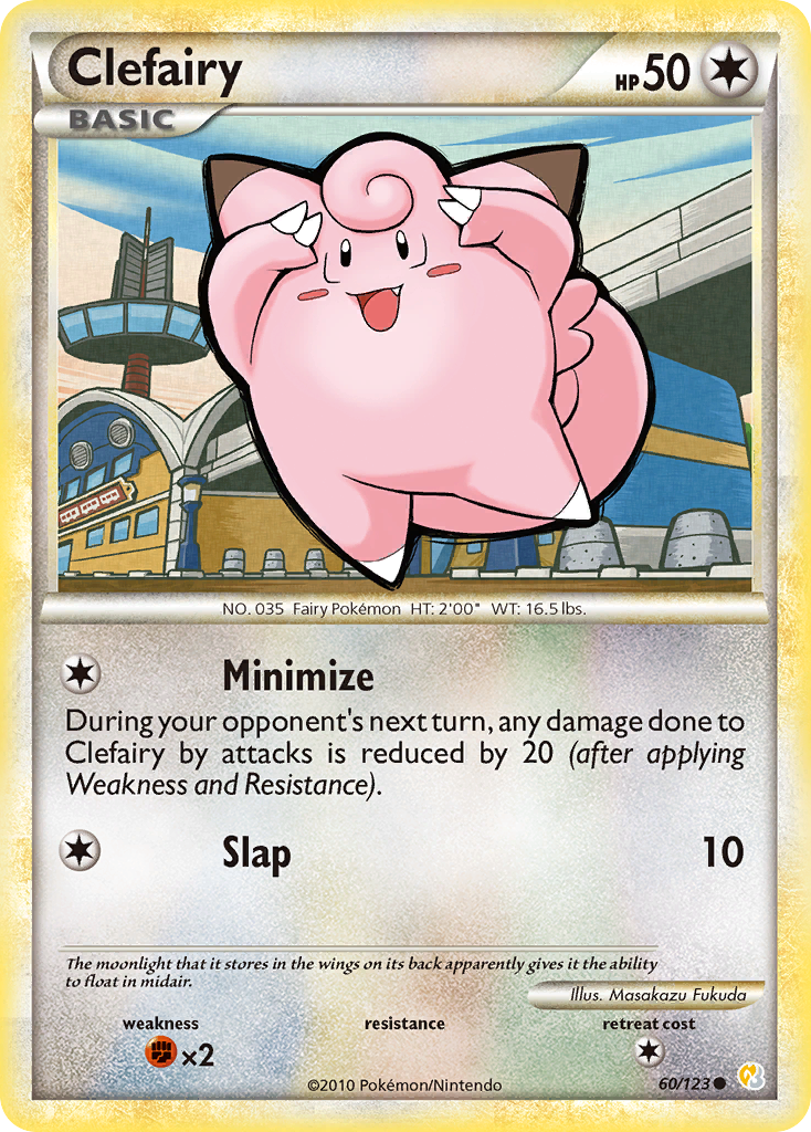 Clefairy (60/123) [HeartGold & SoulSilver: Base Set] | Fandemonia Ltd