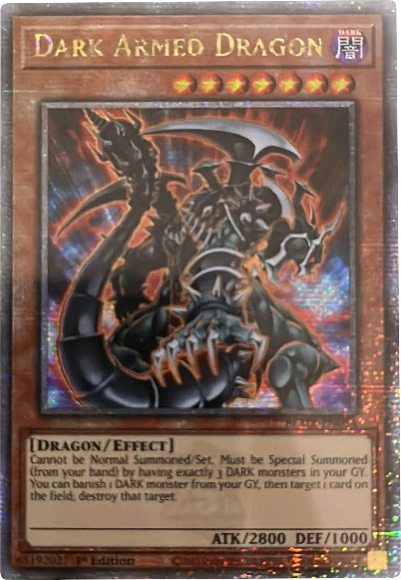 Dark Armed Dragon [BLMR-EN054] Quarter Century Secret Rare | Fandemonia Ltd