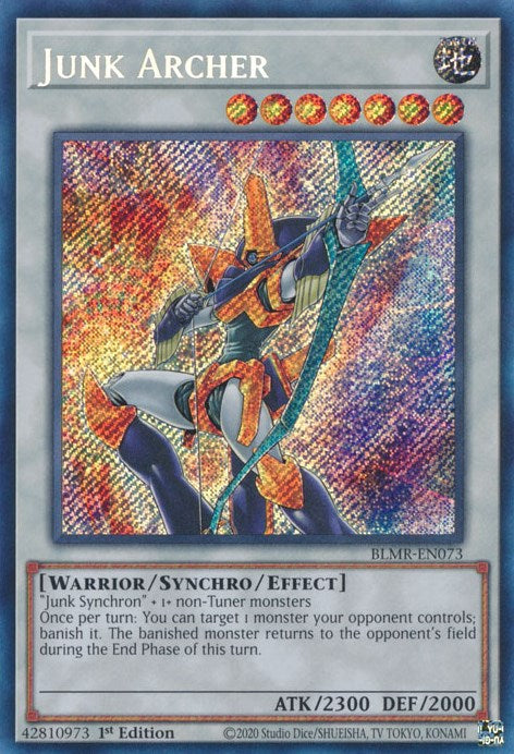 Junk Archer [BLMR-EN073] Secret Rare | Fandemonia Ltd