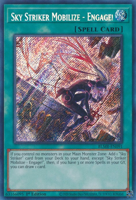 Sky Striker Mobilize - Engage! [BLMR-EN091] Secret Rare | Fandemonia Ltd