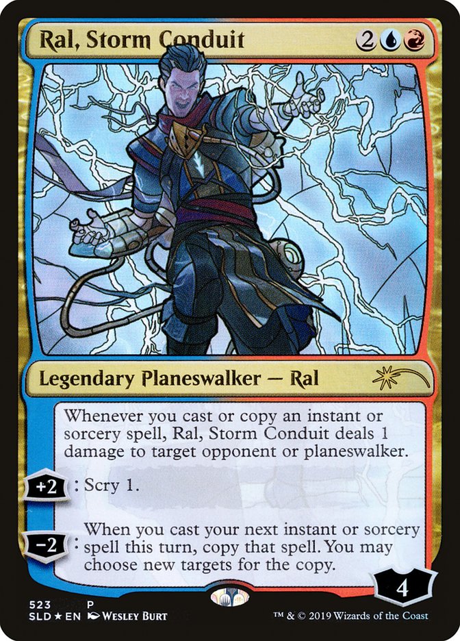 Ral, Storm Conduit (Stained Glass) [Secret Lair Drop Promos] | Fandemonia Ltd