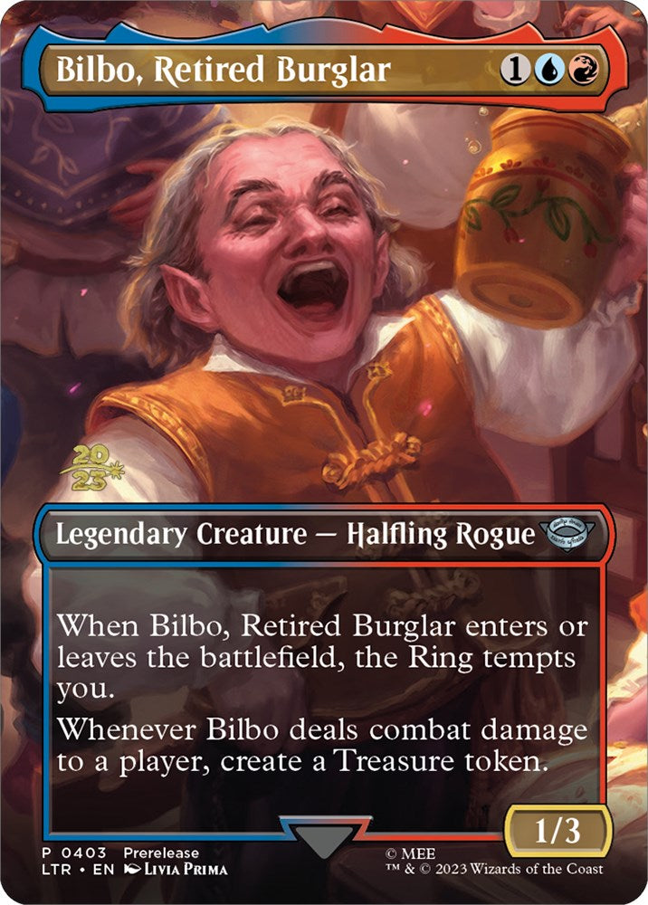 Bilbo, Retired Burglar [The Lord of the Rings: Tales of Middle-Earth Prerelease Promos] | Fandemonia Ltd