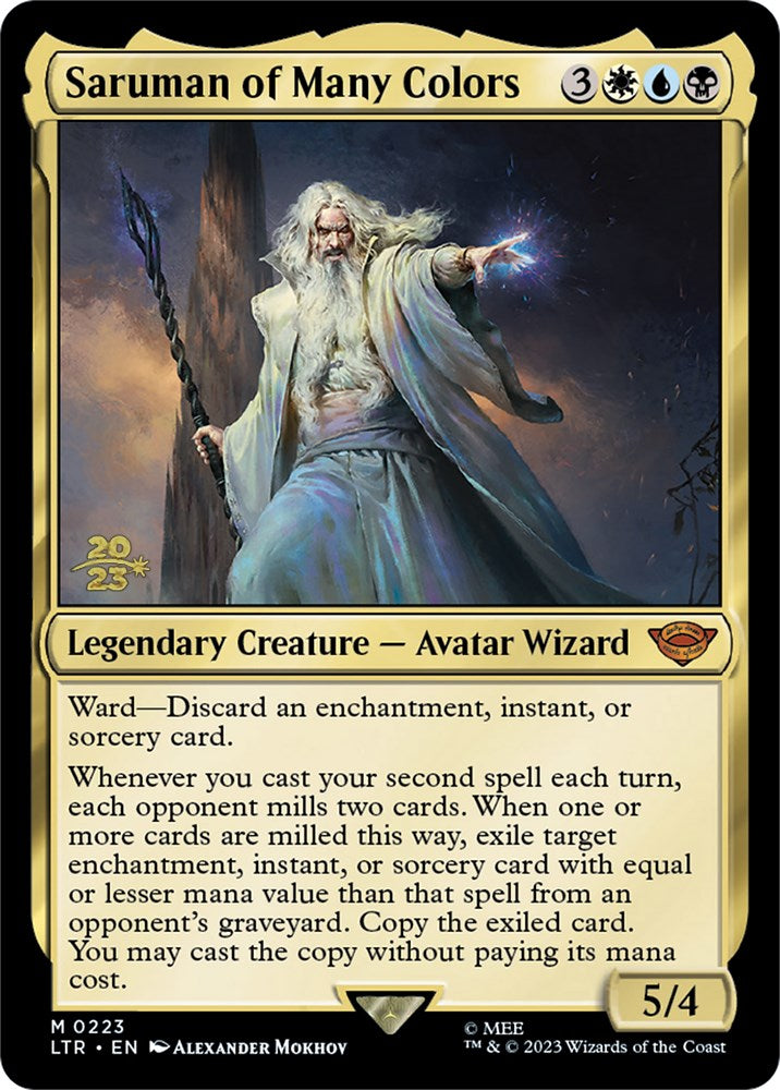 Saruman of Many Colors [The Lord of the Rings: Tales of Middle-Earth Prerelease Promos] | Fandemonia Ltd