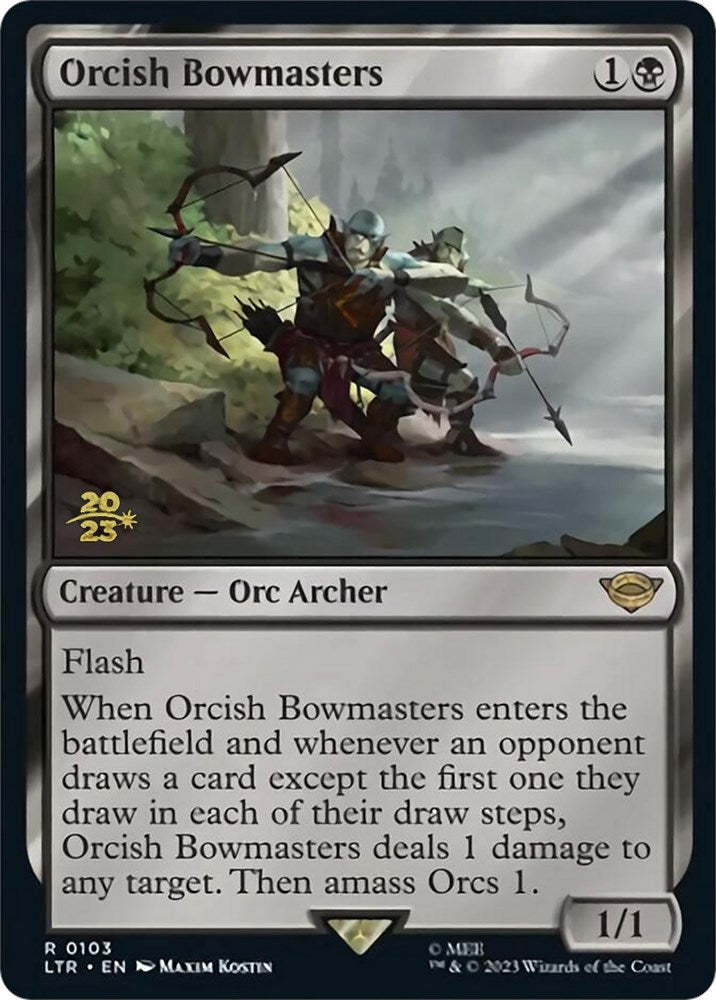 Orcish Bowmasters [The Lord of the Rings: Tales of Middle-Earth Prerelease Promos] | Fandemonia Ltd