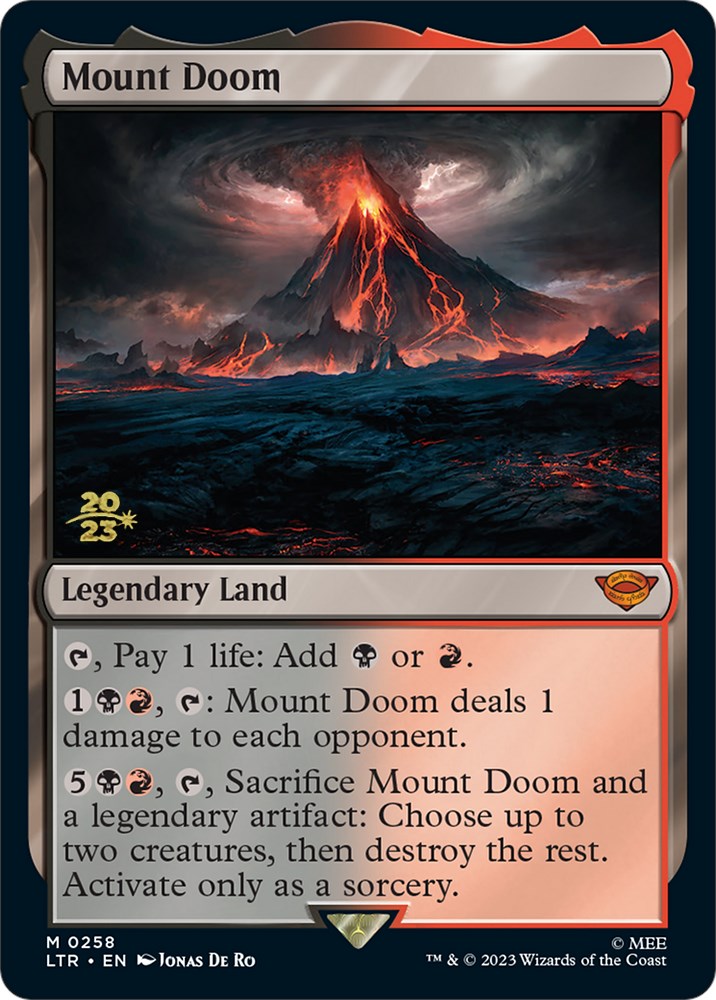 Mount Doom [The Lord of the Rings: Tales of Middle-Earth Prerelease Promos] | Fandemonia Ltd