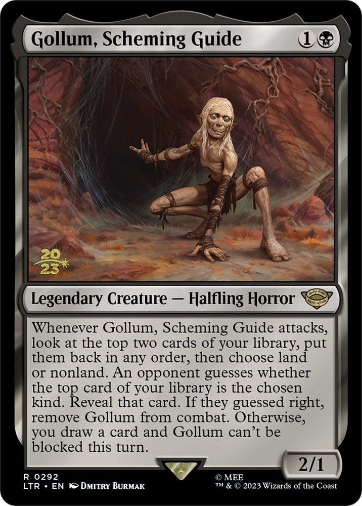 Gollum, Scheming Guide [The Lord of the Rings: Tales of Middle-Earth Prerelease Promos] | Fandemonia Ltd