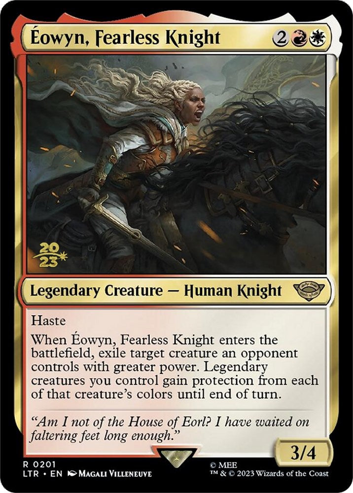 Eowyn, Fearless Knight [The Lord of the Rings: Tales of Middle-Earth Prerelease Promos] | Fandemonia Ltd