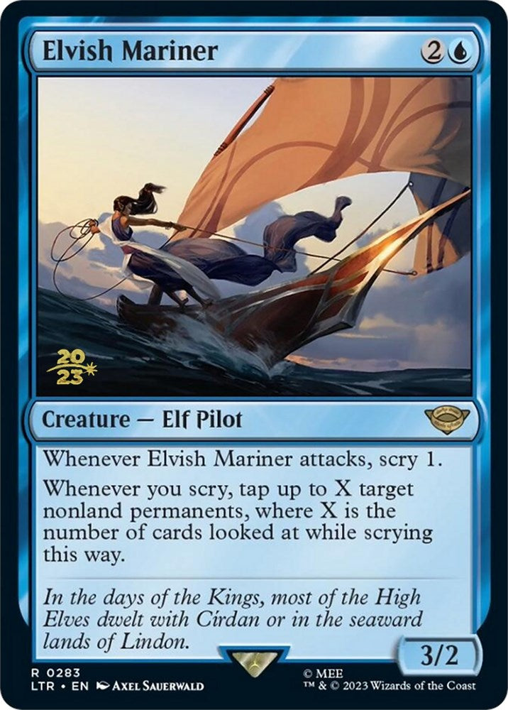 Elvish Mariner [The Lord of the Rings: Tales of Middle-Earth Prerelease Promos] | Fandemonia Ltd