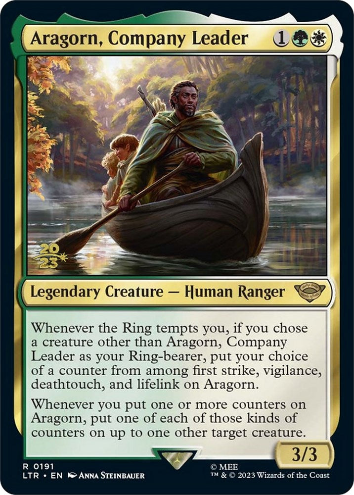 Aragorn, Company Leader [The Lord of the Rings: Tales of Middle-Earth Prerelease Promos] | Fandemonia Ltd