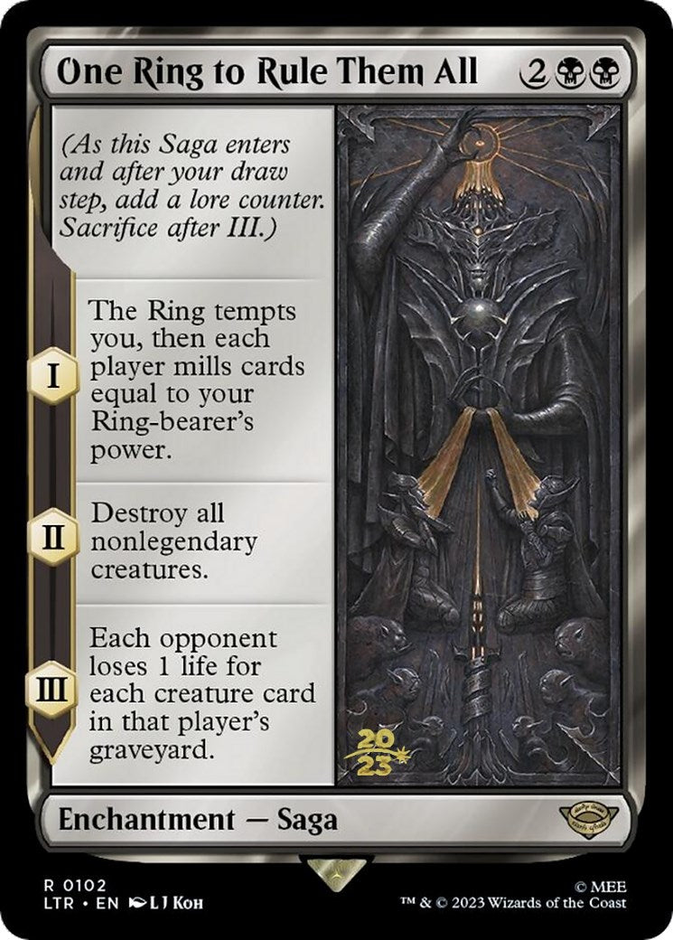 One Ring to Rule Them All [The Lord of the Rings: Tales of Middle-Earth Prerelease Promos] | Fandemonia Ltd