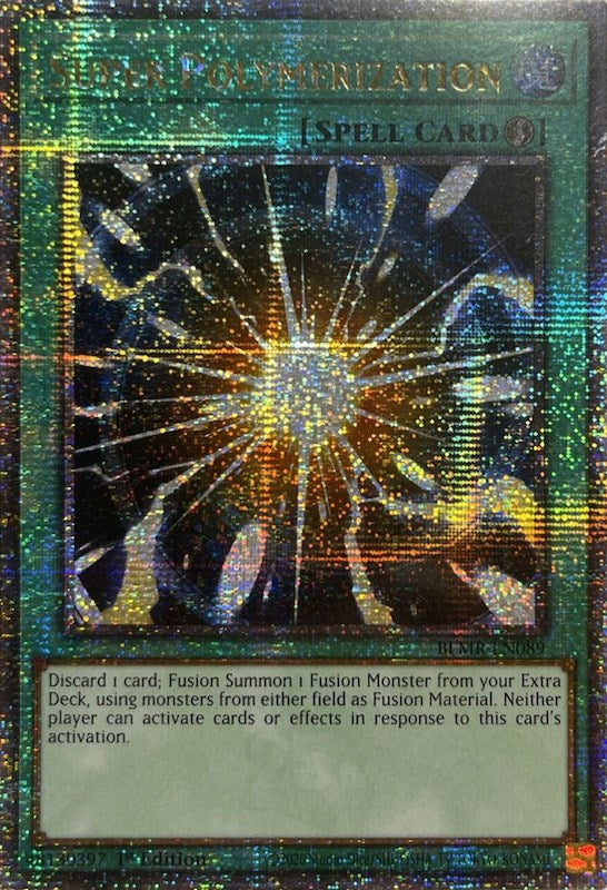 Super Polymerization [BLMR-EN089] Quarter Century Secret Rare | Fandemonia Ltd