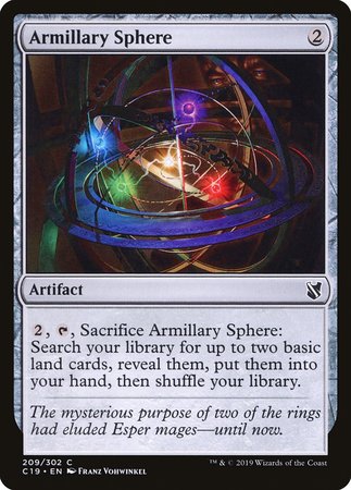 Armillary Sphere [Commander 2019] | Fandemonia Ltd