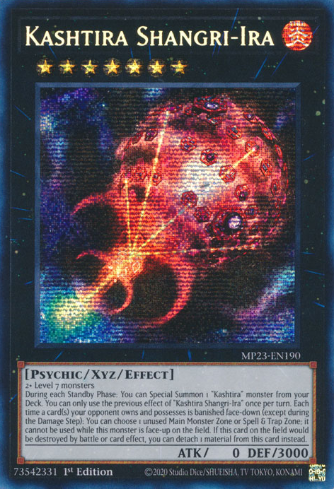 Kashtira Shangri-Ira [MP23-EN190] Prismatic Secret Rare | Fandemonia Ltd