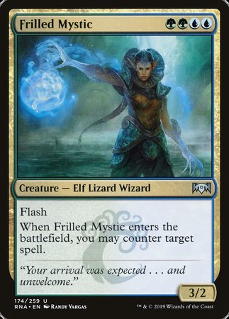 Frilled Mystic [Ravnica Allegiance] | Fandemonia Ltd