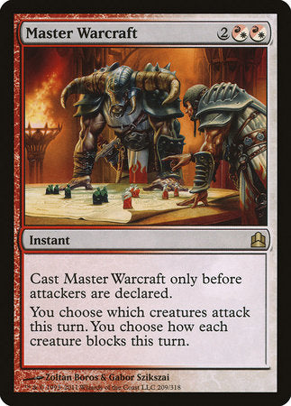 Master Warcraft [Commander 2011] | Fandemonia Ltd