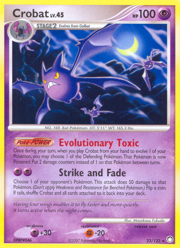 Crobat (23/123) [Diamond & Pearl: Mysterious Treasures] | Fandemonia Ltd