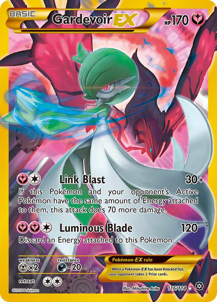 Gardevoir EX (116/114) [XY: Steam Siege] | Fandemonia Ltd