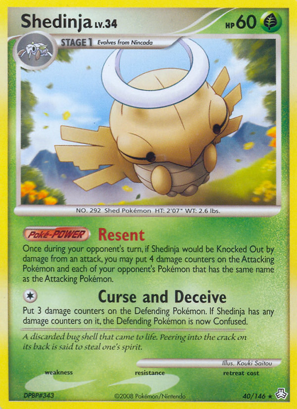 Shedinja (40/146) [Diamond & Pearl: Legends Awakened] | Fandemonia Ltd