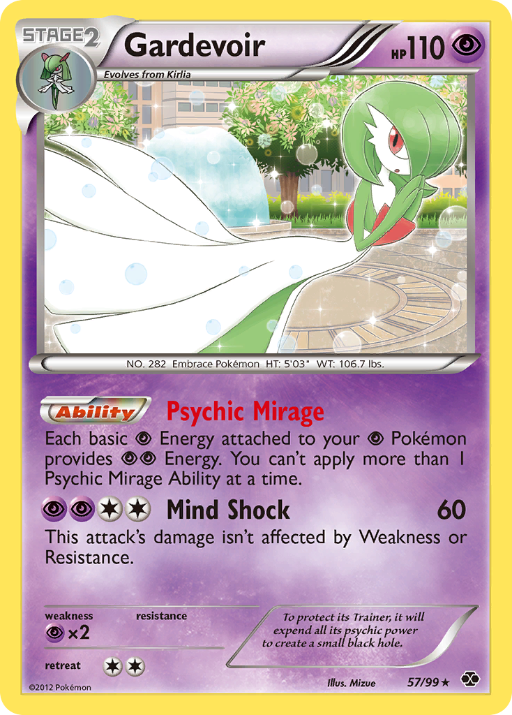 Gardevoir (57/99) [Black & White: Next Destinies] | Fandemonia Ltd