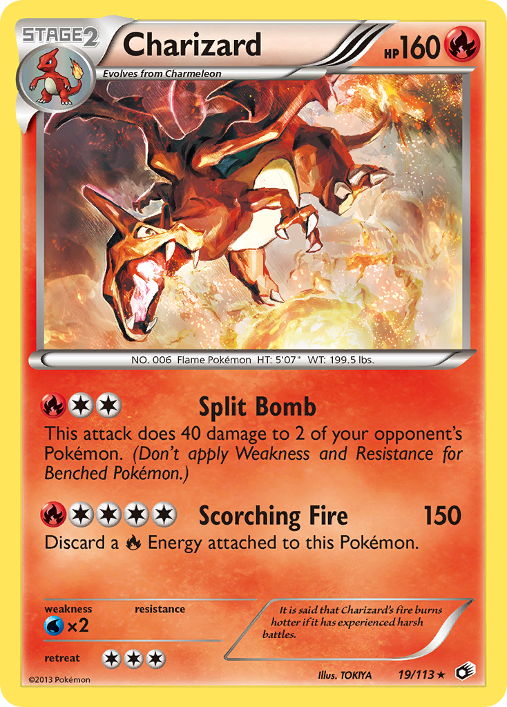 Charizard (19/113) [Black & White: Legendary Treasures] | Fandemonia Ltd