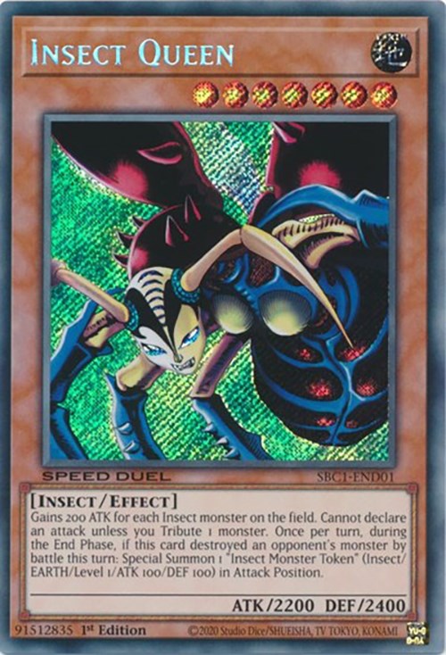 Insect Queen [SBC1-END01] Secret Rare | Fandemonia Ltd