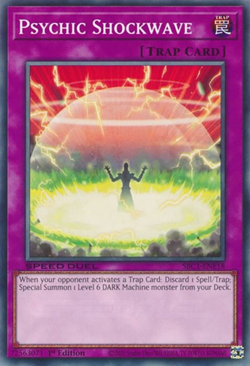 Psychic Shockwave [SBC1-ENE18] Common | Fandemonia Ltd