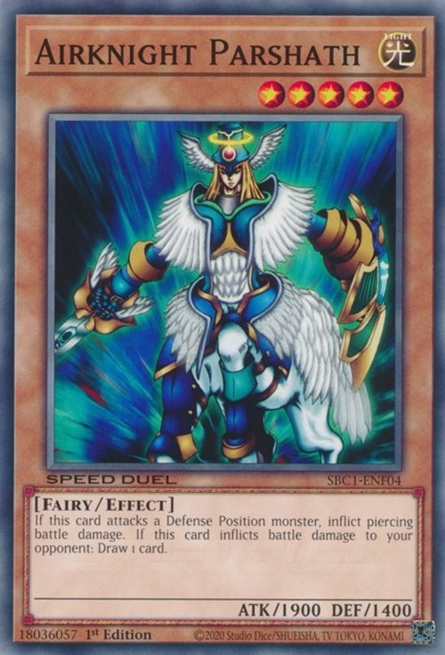 Airknight Parshath [SBC1-ENF04] Common | Fandemonia Ltd