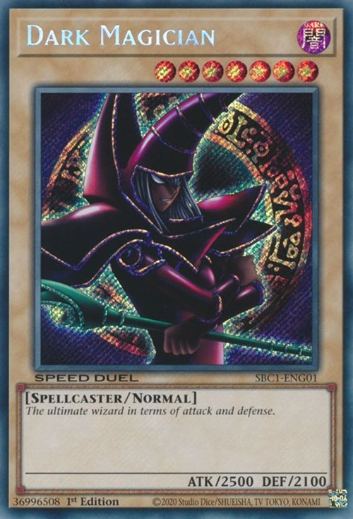 Dark Magician [SBC1-ENG01] Secret Rare | Fandemonia Ltd