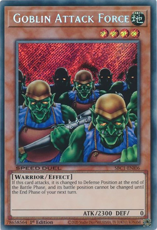 Goblin Attack Force [SBC1-ENI06] Secret Rare | Fandemonia Ltd