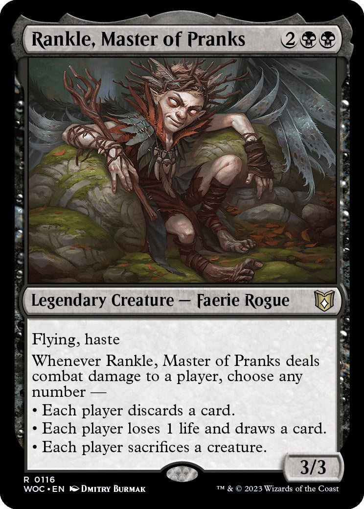 Rankle, Master of Pranks [Wilds of Eldraine Commander] | Fandemonia Ltd