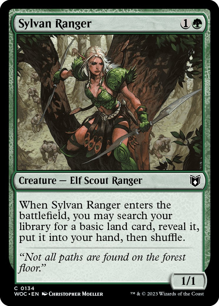 Sylvan Ranger [Wilds of Eldraine Commander] | Fandemonia Ltd