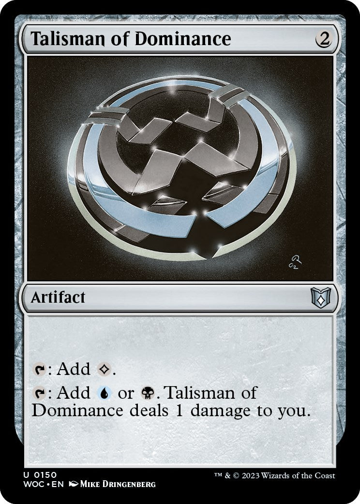 Talisman of Dominance [Wilds of Eldraine Commander] | Fandemonia Ltd