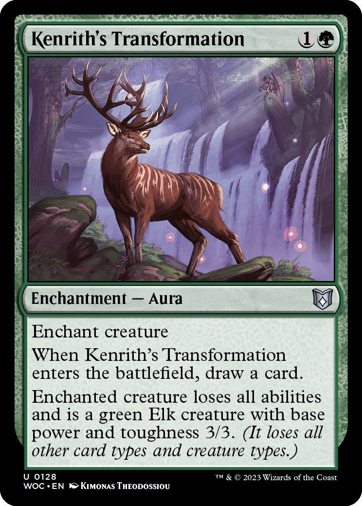 Kenrith's Transformation [Wilds of Eldraine Commander] | Fandemonia Ltd