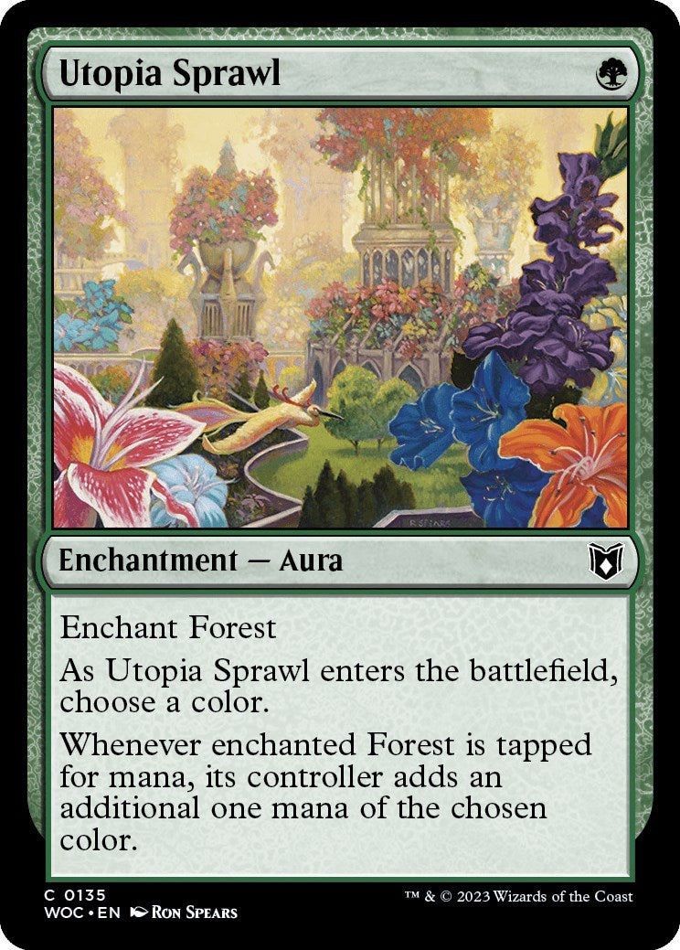 Utopia Sprawl [Wilds of Eldraine Commander] | Fandemonia Ltd
