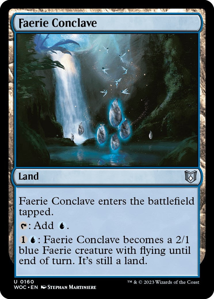 Faerie Conclave [Wilds of Eldraine Commander] | Fandemonia Ltd