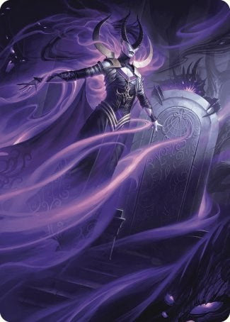 Ashiok, Wicked Manipulator Art Card (10/81) [Wilds of Eldraine Art Series] | Fandemonia Ltd