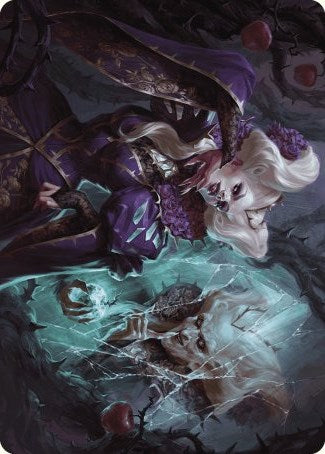 Conceited Witch Art Card [Wilds of Eldraine Art Series] | Fandemonia Ltd