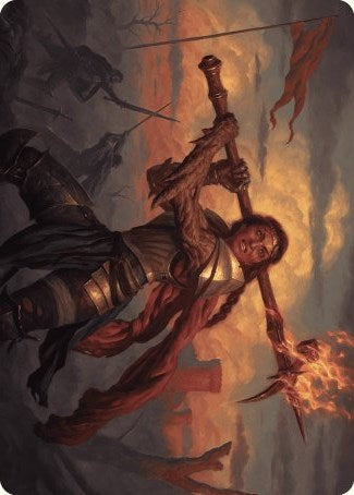 Imodane, the Pyrohammer Art Card [Wilds of Eldraine Art Series] | Fandemonia Ltd