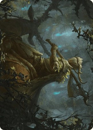 Verdant Outrider Art Card [Wilds of Eldraine Art Series] | Fandemonia Ltd