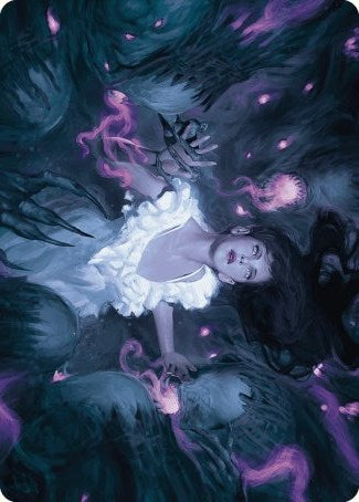 Neva, Stalked by Nightmares Art Card [Wilds of Eldraine Art Series] | Fandemonia Ltd