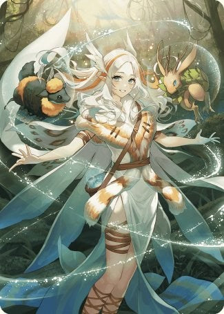 Karmic Justice Anime Art Card [Wilds of Eldraine Art Series] | Fandemonia Ltd