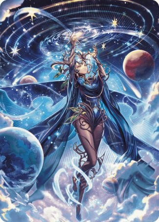 Omniscience Anime Art Card [Wilds of Eldraine Art Series] | Fandemonia Ltd